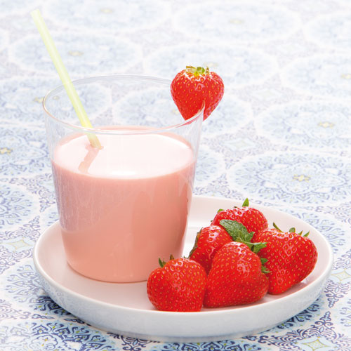 Smoothie aardbei ready to go (1)