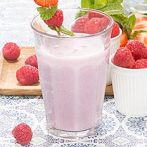 Smoothie aardbei framboos (7)